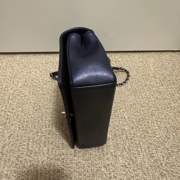 Chanel Classic Mademoiselle Chevron Crossbody Flap Bag - Picture 4 of 10